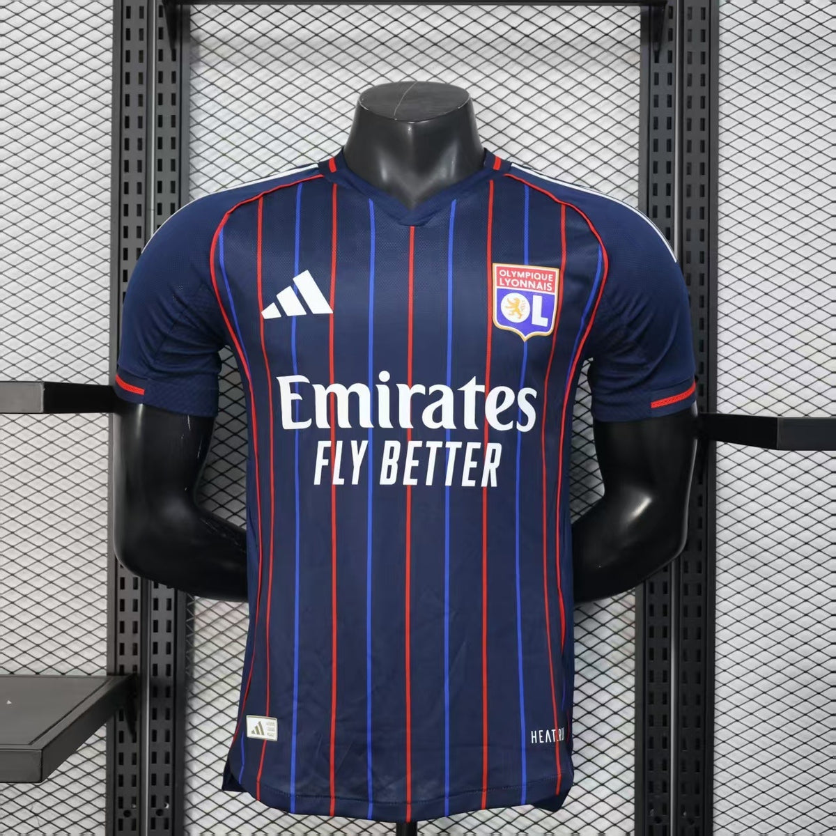 Olympique Lyon 2025/26 Away Jersey – Player Edition