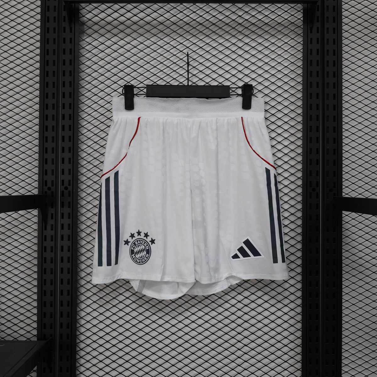 Bayern Munich 2025/26 Away White Shorts – Player Edition