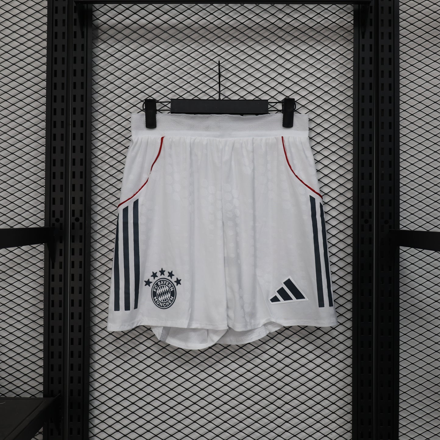 Bayern Munich 2025/26 Away White Shorts – Player Edition