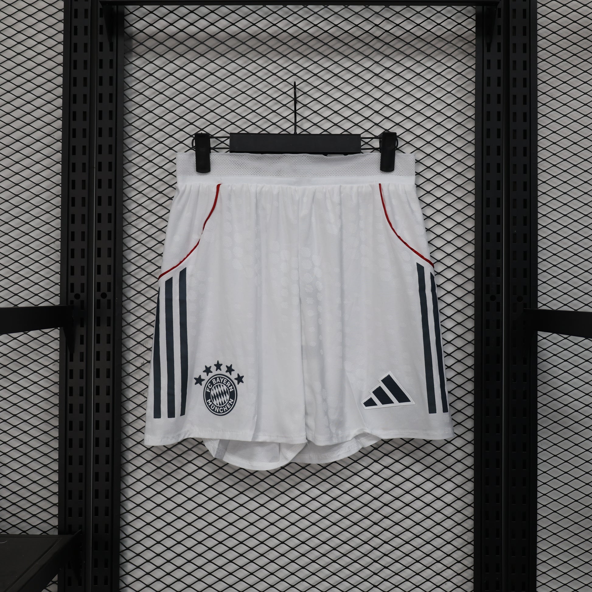 Bayern Munich 2025/26 Away White Shorts – Player Edition