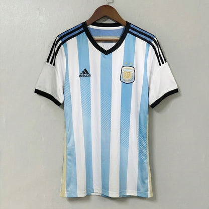 Argentina 2014 World Cup Home Retro Jersey – Player Edition
