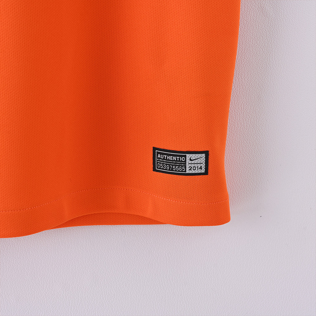Netherlands 2014 World Cup Home Jersey