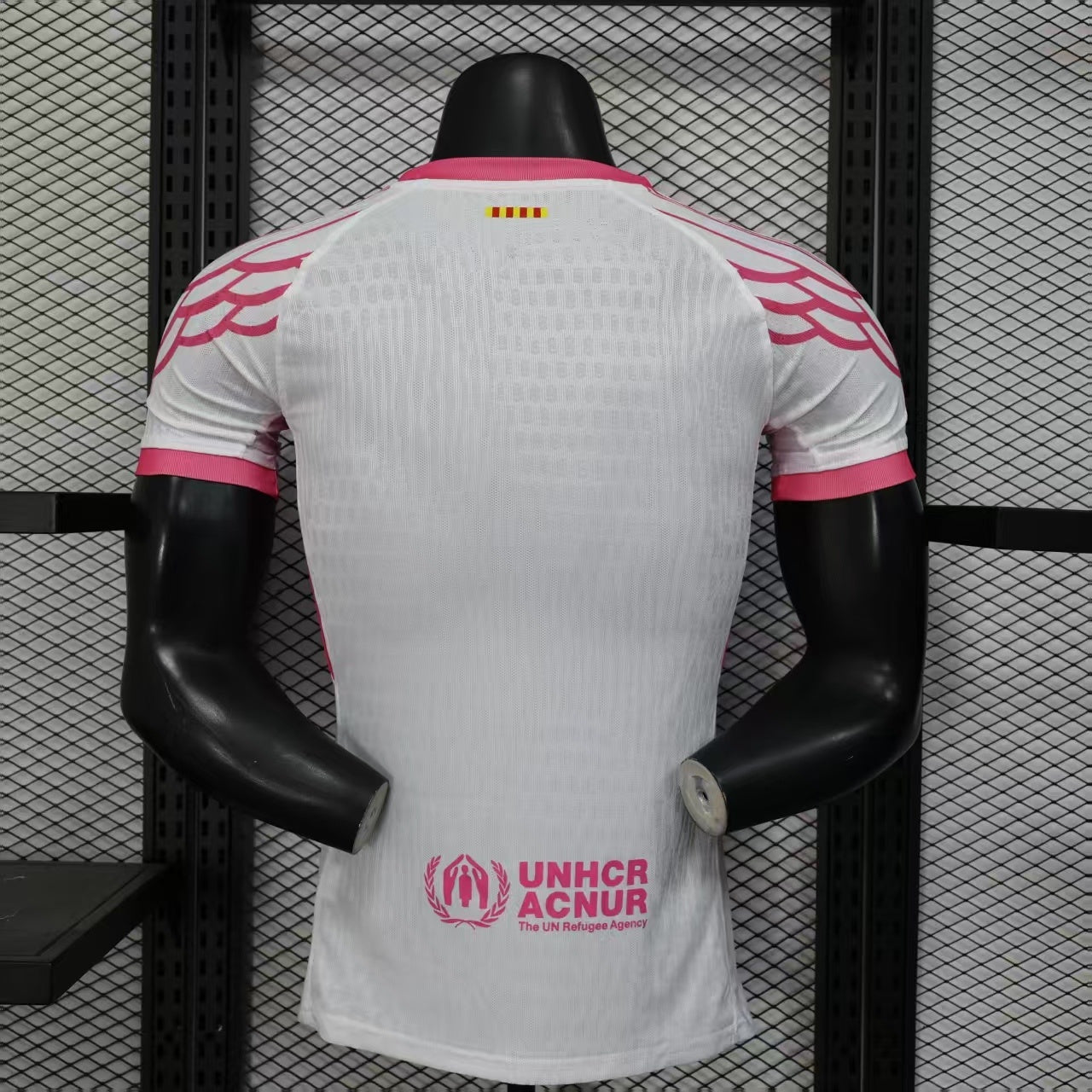 Barcelona 2025/26 Special Edition White/Pink Jersey – Player Edition