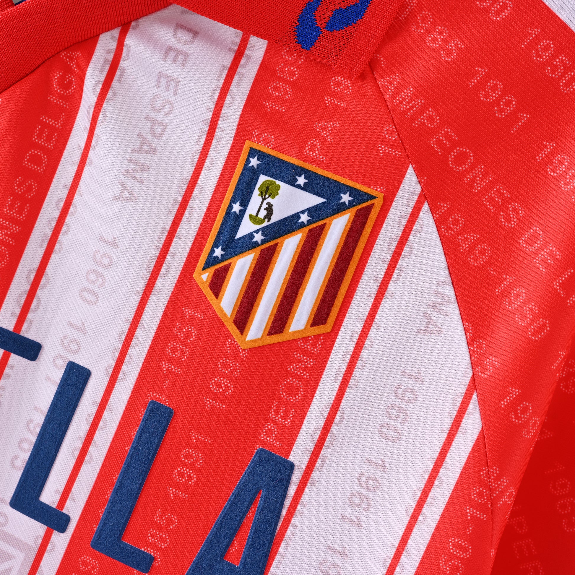 Atletico Madrid 1995/96 Home Retro Jersey