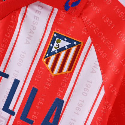 Atletico Madrid 1995/96 Home Retro Jersey