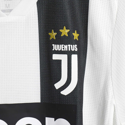 Juventus 2018/19 Home Long-Sleeve Jersey – Player Edition