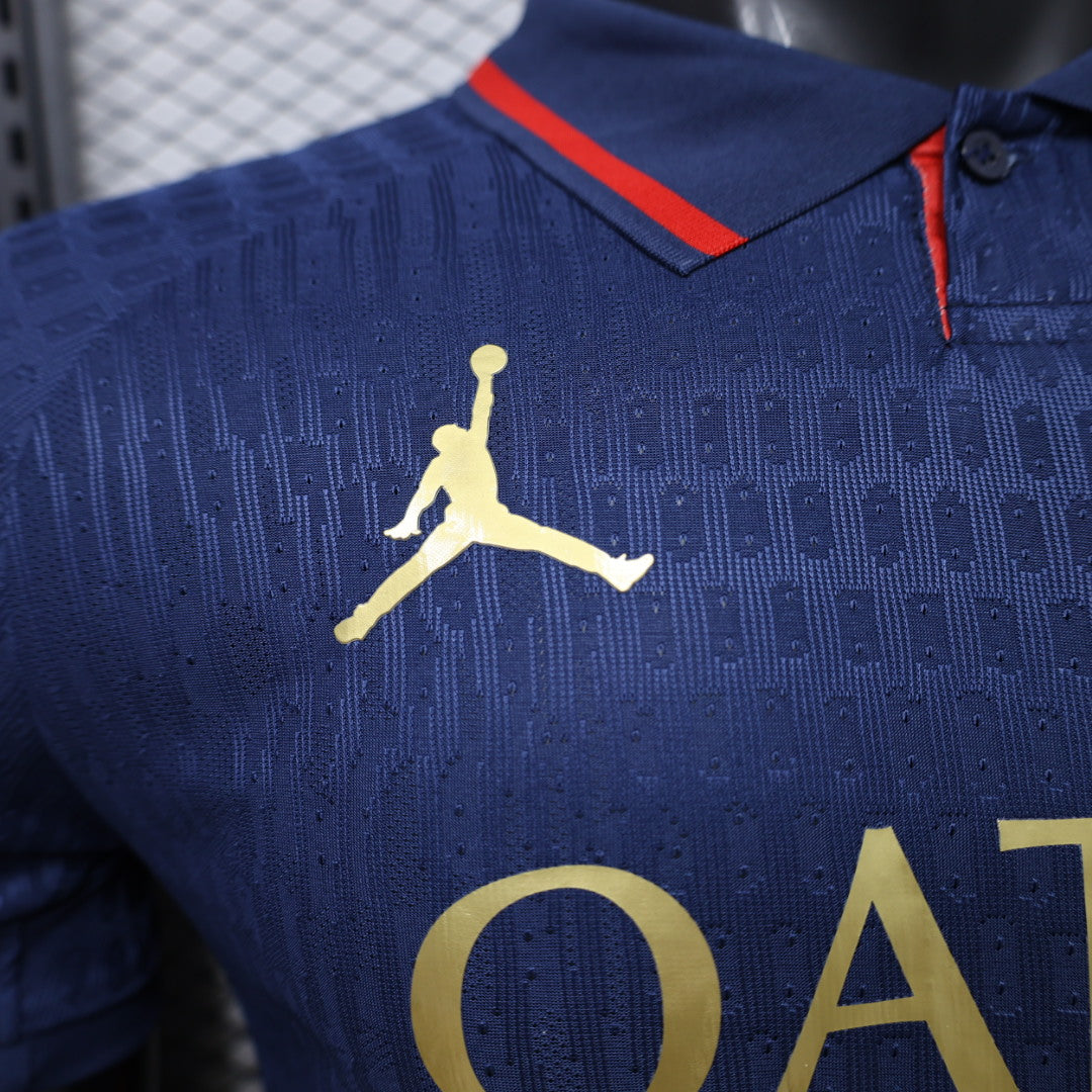 Paris Saint-Germain 2026/27 Blue Polo Collar Jersey – Player Edition