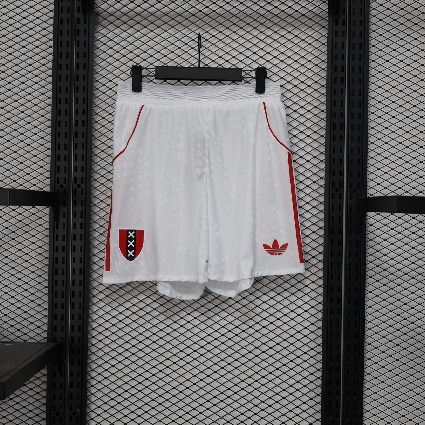 Ajax Amsterdam 2025/26 White Shorts – Player Edition