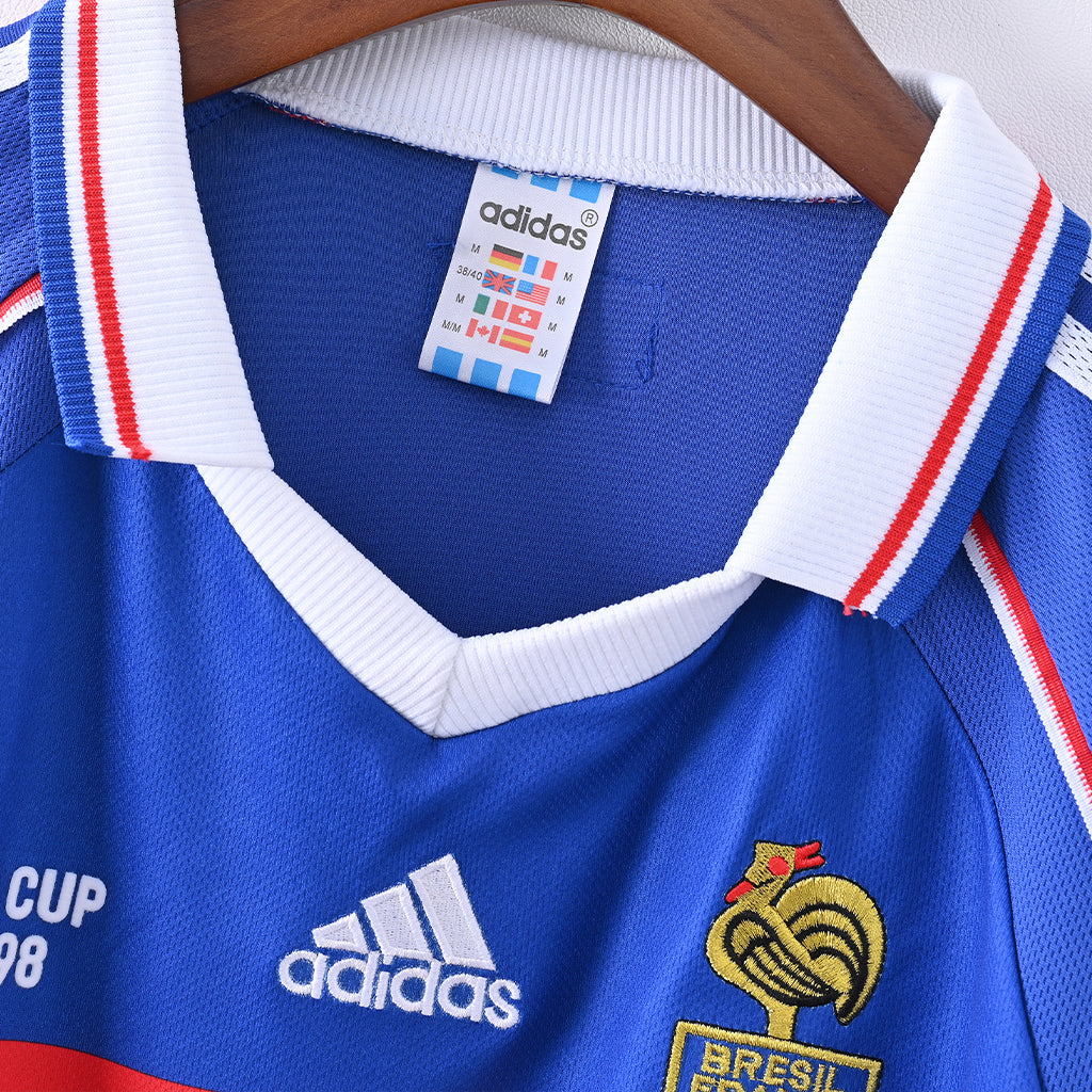 France 1998 World Cup Home Retro Jersey