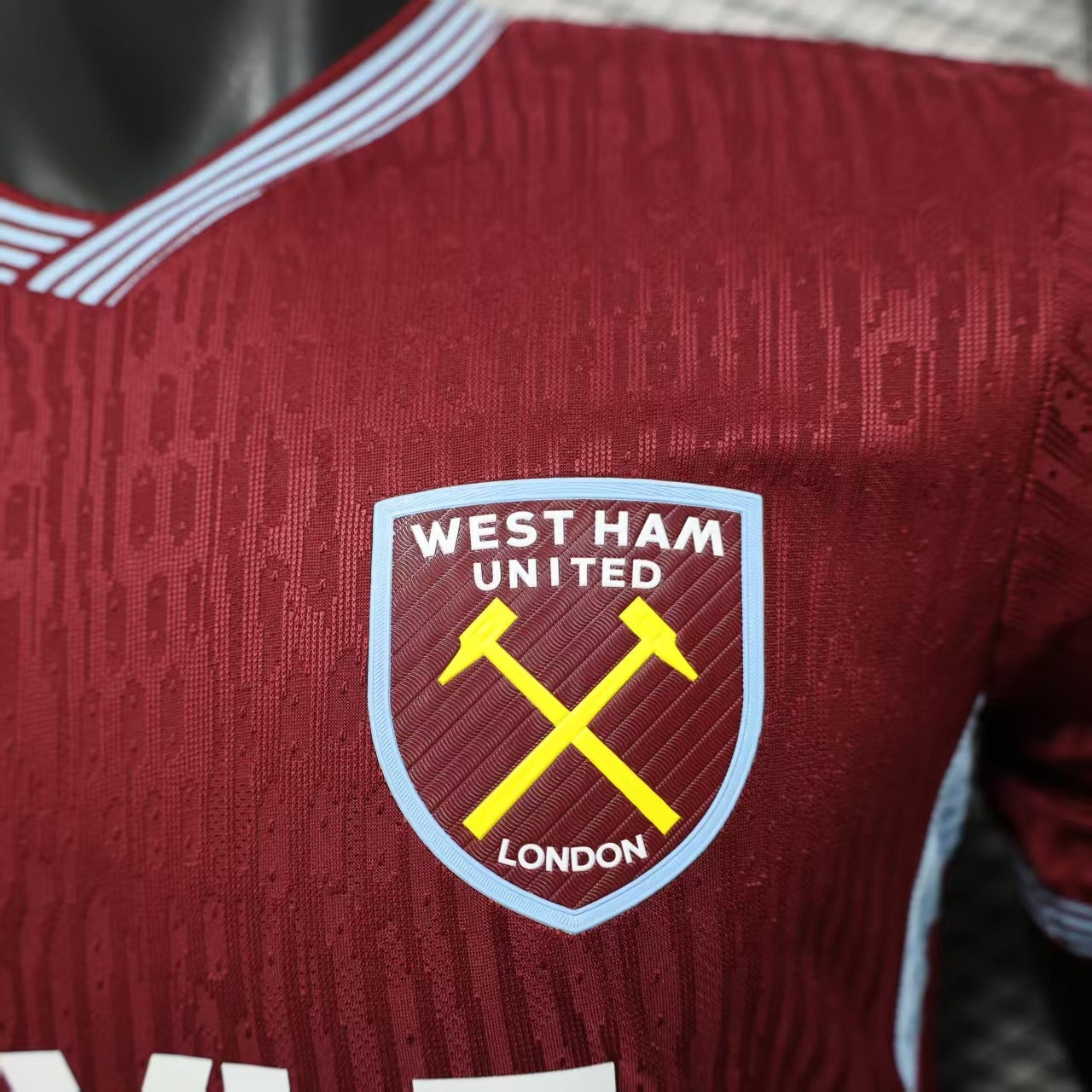 West Ham United 2025/26 Home Jersey – Player Edition