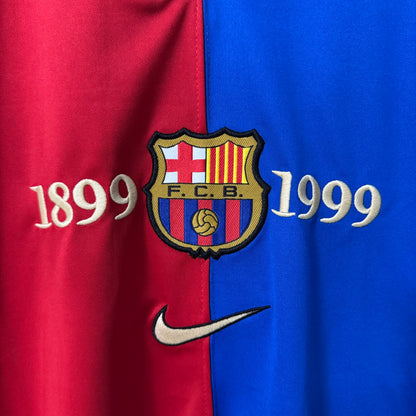 Barcelona 100th Anniversary 1999/00 Home Retro Jersey