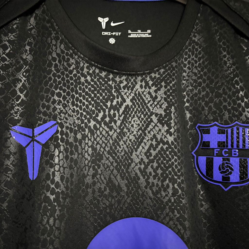 Barcelona 2025/26 Pre-Match Black Jersey
