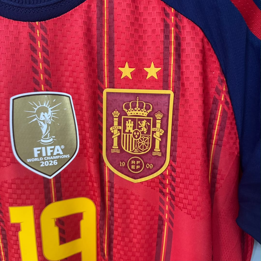 Spain 2026/27 World Cup Champions Home Jersey