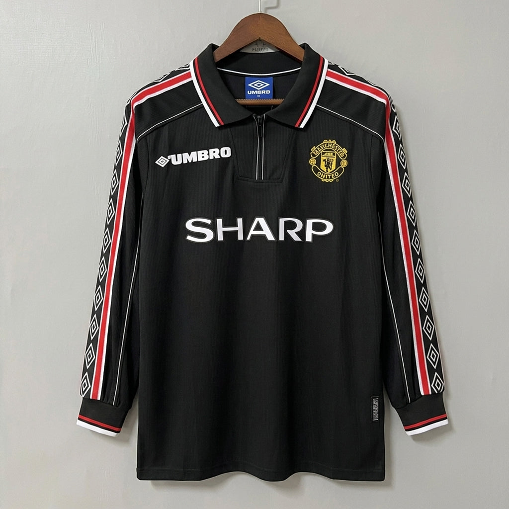 Manchester United 1998/99 Special Long-Sleeve Black Jersey