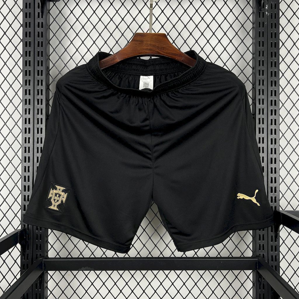 Portugal 2026/27 Away Black Shorts