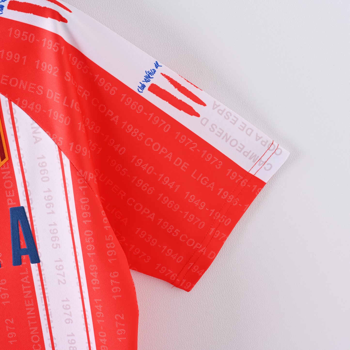 Atletico Madrid 1995/96 Home Retro Jersey