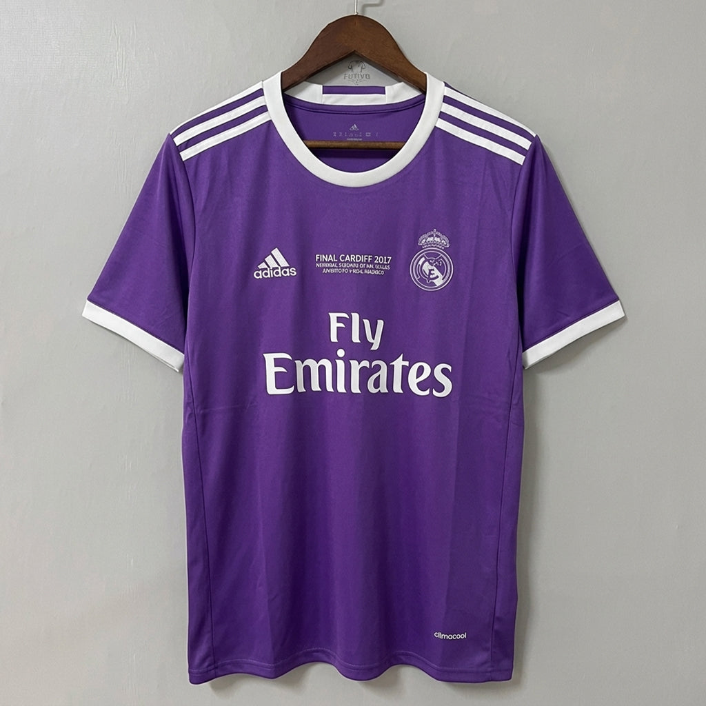 Real Madrid 2016/17 Away (UCL Final) Retro Jersey
