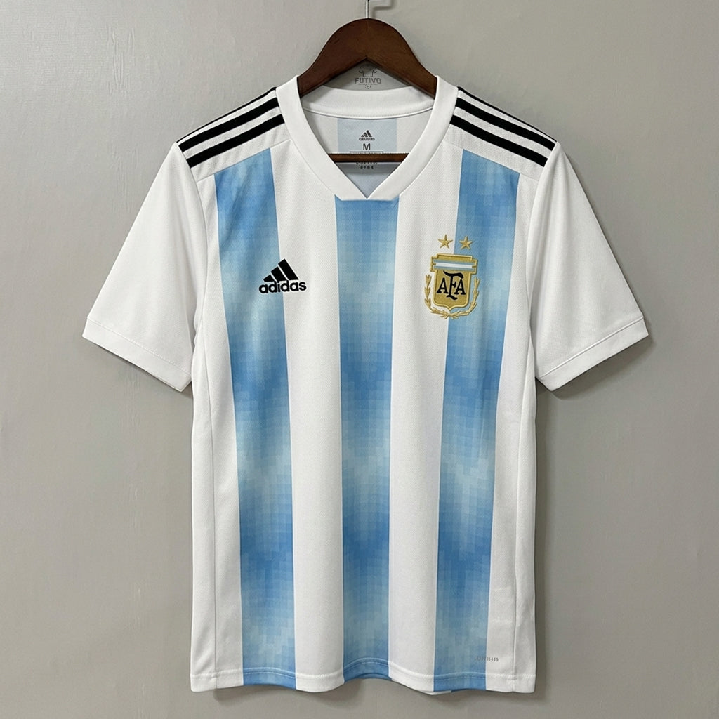 Argentina 2018 World Cup Home Retro Jersey