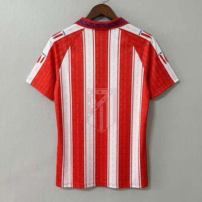 Atletico Madrid 1995/96 Home Retro Jersey
