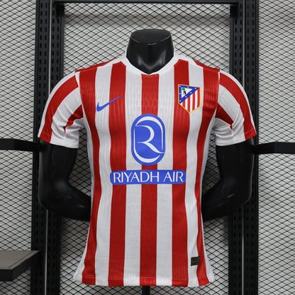 Atletico Madrid 2025/26 Home Jersey – Player Edition