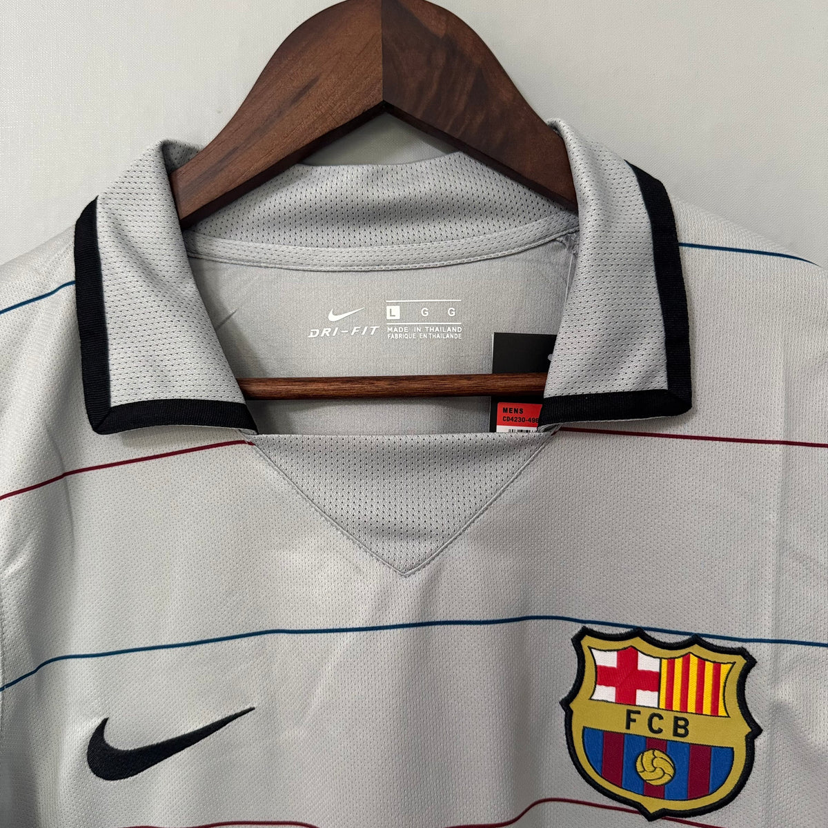 Barcelona 2003/04 Away Long-Sleeve Retro Jersey