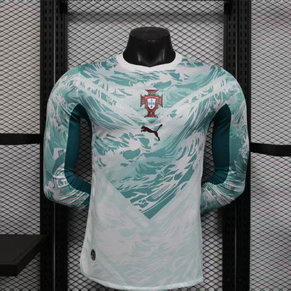 Portugal 2026 World Cup Away Long-Sleeve Jersey – Player Edition