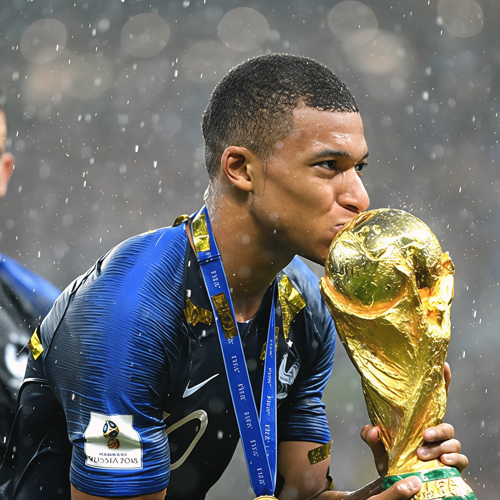 France 2018 World Cup Home Retro Jersey