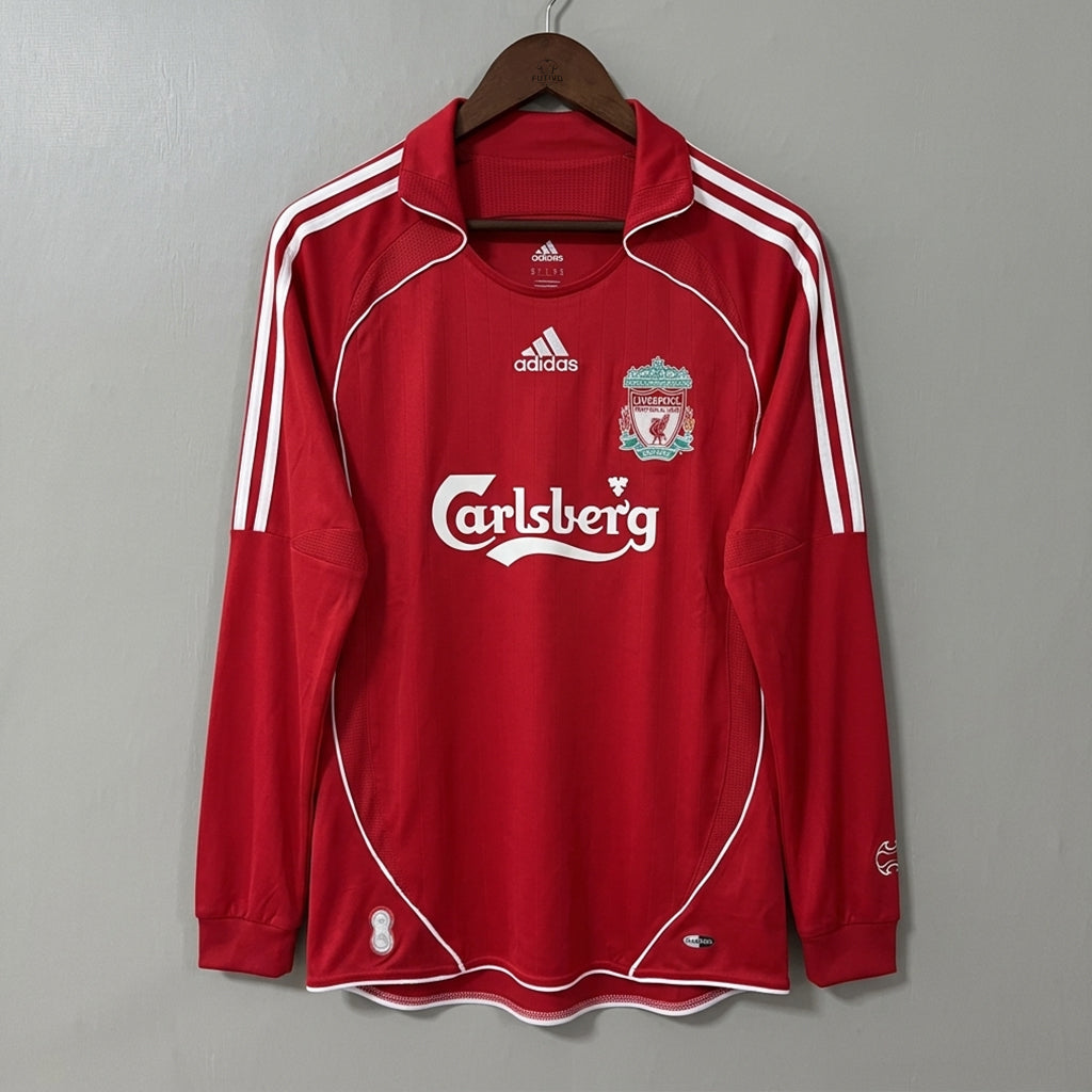 Liverpool 2006/07 Home Long-Sleeved Retro Jersey