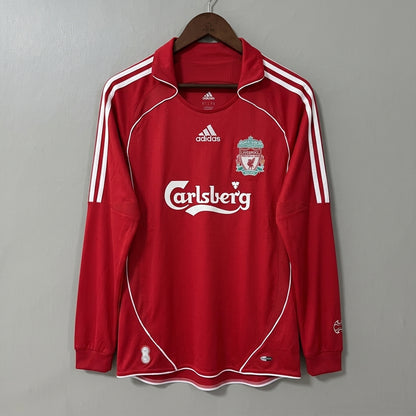 Liverpool 2006/07 Home Long-Sleeved Retro Jersey