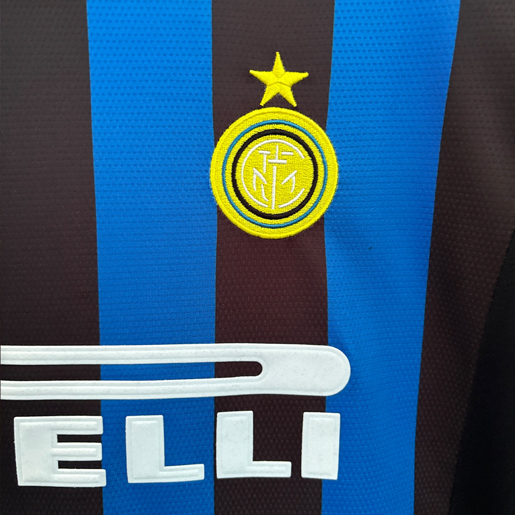 Inter Milan 1998/99 Home Long-Sleeve Retro Jersey