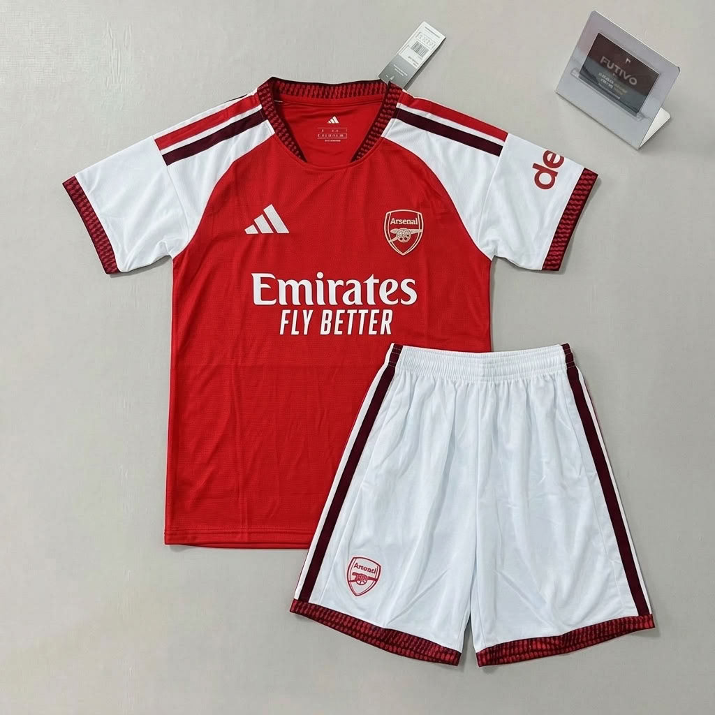 Arsenal 2026/27 Home Kids Kit