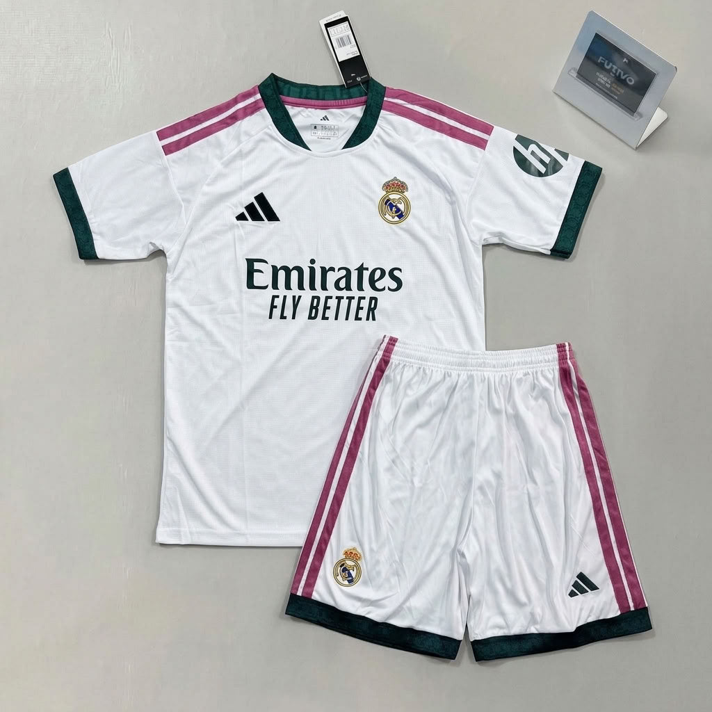 Real Madrid 2026/27 Home Kids Kit
