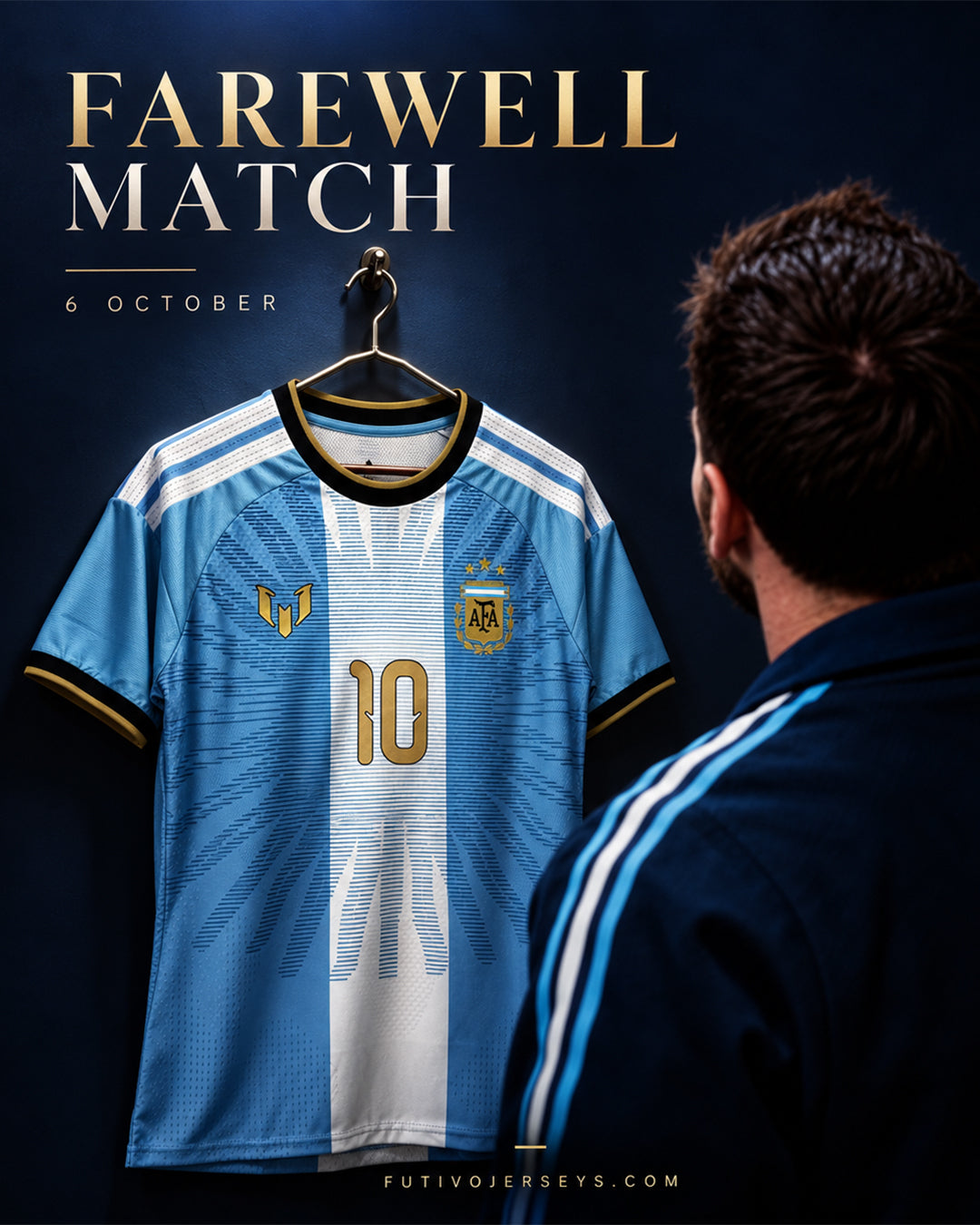 Argentina 2026 Lionel Messi Farewell Jersey