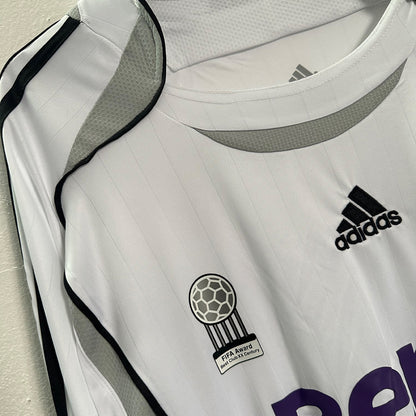Real Madrid 2006/07 Home Long-Sleeve Retro Jersey