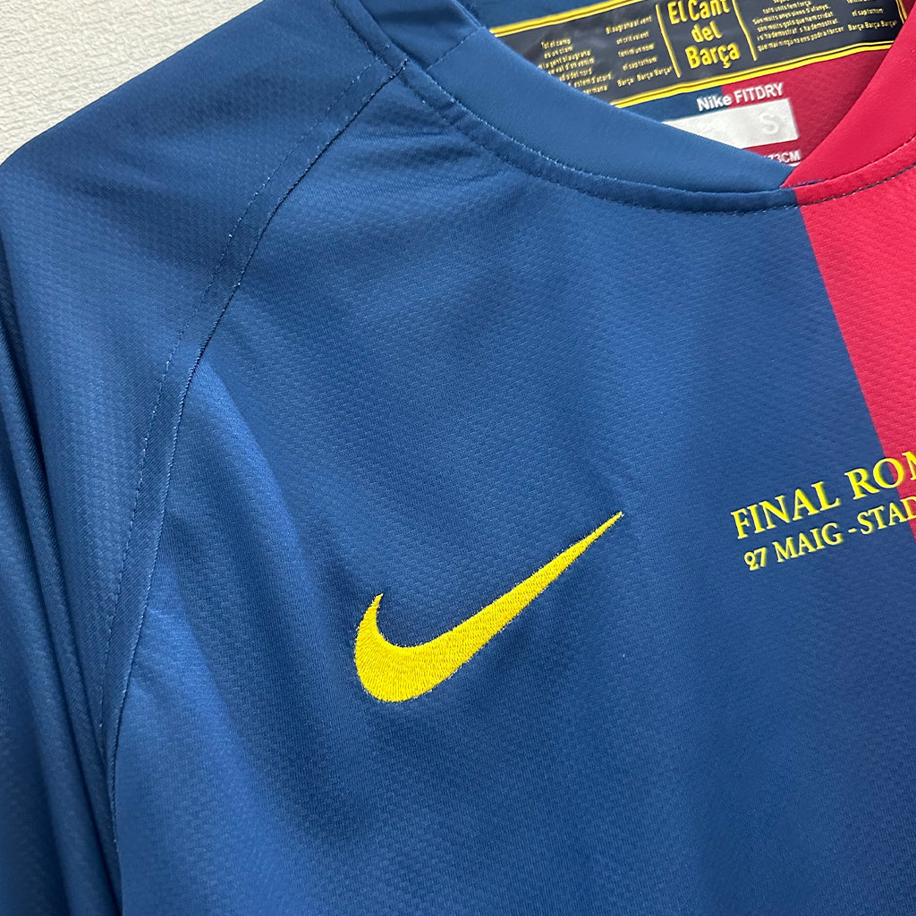 Barcelona 2008/09 Home (UCL Final) Long-Sleeve Retro Jersey