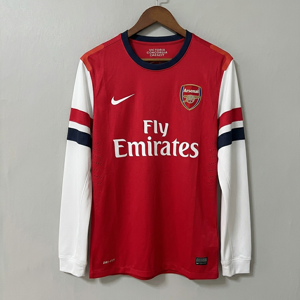 Arsenal 2012/13 Home Retro Long-Sleeve Jersey