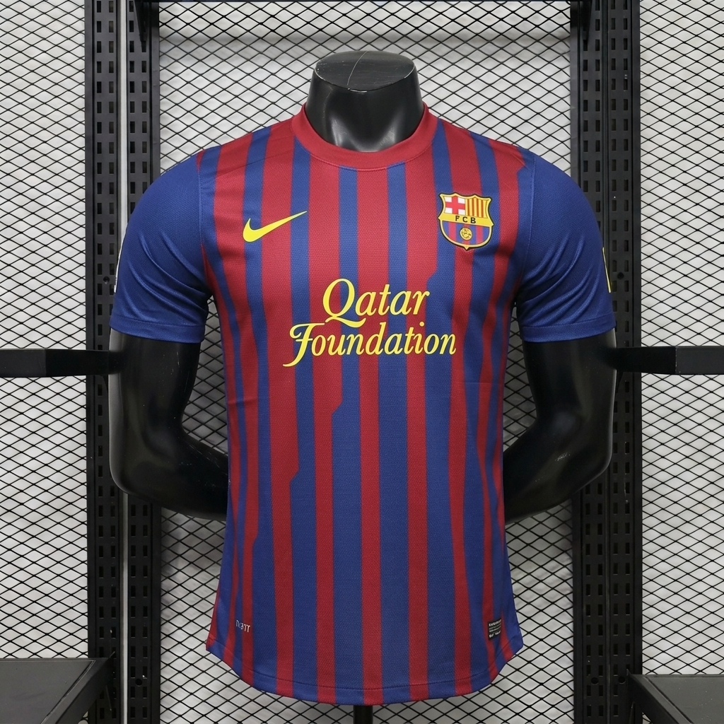 Barcelona 2011/12 Home Retro Jersey – Player Edition