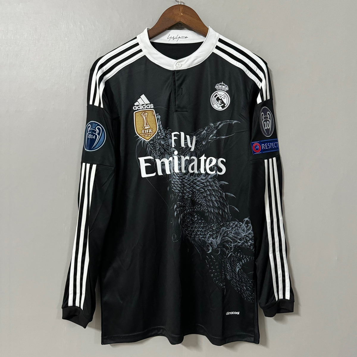 Real Madrid 2014/15 Away (Third Kit) Long-Sleeve Retro Jersey